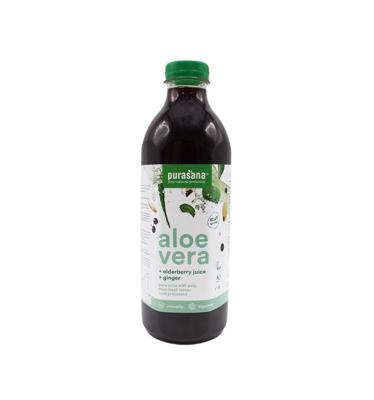 Aloe vera sap vlierbes vegan bio
