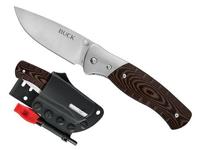 Buck Knives Selkirk Micarta Zakmes Bruin