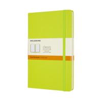 Notitieboek moleskine large 130x210 ln hc lem gn