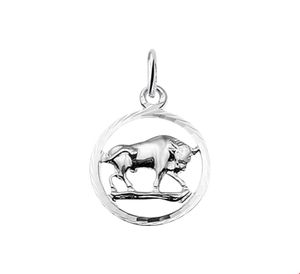 TFT Bedel Sterrenbeeld Stier Gediamanteerd Zilver