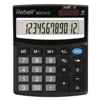 Rebell RE-SDC412-BX Calculator SDC412 Zwart - thumbnail