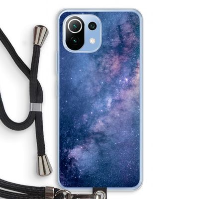 Nebula: Xiaomi Mi 11 Lite Transparant Hoesje met koord