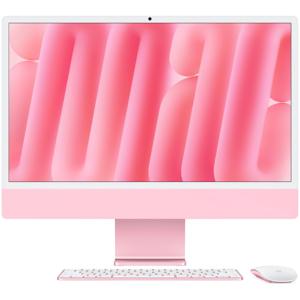 Apple iMac 24 (2024) M4 (10 core CPU/10 core GPU) 16GB/256GB All-in-one PC Roze