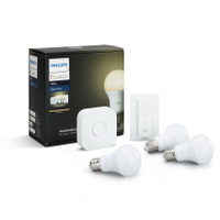 Philips 3x E27-lamp, warmwit licht, starterkit E27 - thumbnail