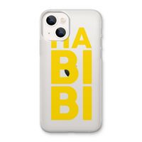 Habibi Majorelle : iPhone 13 mini Transparant Hoesje