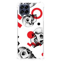 Extreme Case Samsung Galaxy M53 Skull Red - thumbnail