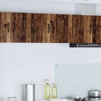 Keukenkast aan de muur met plank 2 pcs Oud Hout 30 x 31 x 40 cm