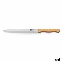 Vleesmes Richardson Sheffield Artisan Zwart Hout Metaal Roestvrij staal 20 cm (6 Stuks)