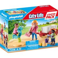 City Life - Starterpack opvoeder met bolderwagen Constructiespeelgoed
