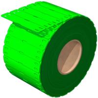 Weidmüller 2519050000 SFX 11/60 MM GN Kabelmarkering Montagemethode: Rijgen Markeringsvlak: 11 x 60 mm Groen Aantal markeringen: 1000 1000 stuk(s)