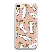 Papegaai: iPhone 7 Transparant Hoesje