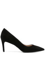 Stuart Weitzman escarpins Stuart 75 mm en daim - Noir