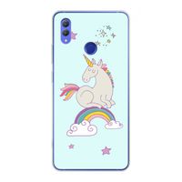 Regenboog eenhoorn: Honor Note 10 Transparant Hoesje