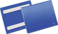 Durable Etikettenhouder | B148xH105mm blauw | zelfklevend | pak a 50 stuks - 176307 176307 - thumbnail