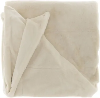 Unique Living Plaid KLAAS 150x200 cm - Dove White Unique Living Plaid KLAAS 150x200 cm - Dove White