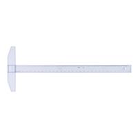 Tekenhaak aristo geocollege 75cm transparant | 5 stuks