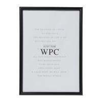 Fotolijst WPC - zwart - 21x30 cm