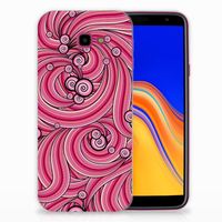 Samsung Galaxy J4 Plus (2018) Hoesje maken Swirl Pink - thumbnail