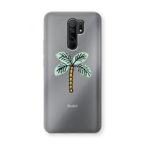 Palmboom: Xiaomi Redmi 9 Transparant Hoesje