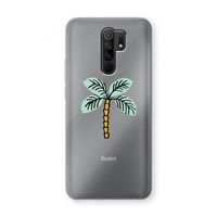 Palmboom: Xiaomi Redmi 9 Transparant Hoesje