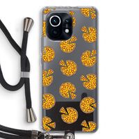 You Had Me At Pizza: Xiaomi Mi 11 Transparant Hoesje met koord