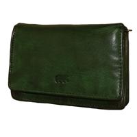Bear Design Portemonnee met Overslag S Cow Lavato Groen Bear Design Portemonnee met Overslag S Cow Lavato Groen