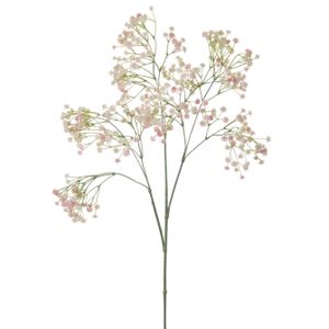 Kunstbloemen - Gipskruid/Gypsophila - takken - roze - 95 cm