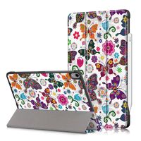3-Vouw sleepcover hoes - iPad Air (2022 / 2020) 10.9 inch - Vlinders