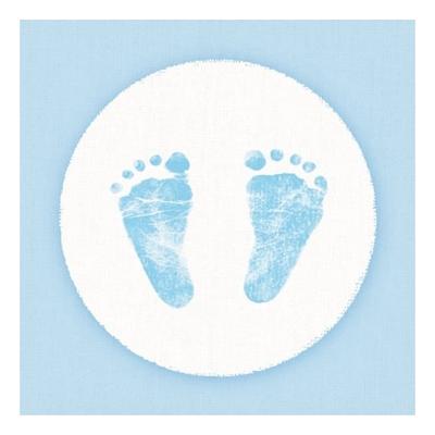 Ambiente Servetten - Jongen geboren - 20x - kraamvisite babyshower
