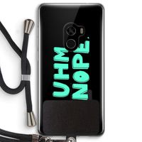 UHM, NOPE.: Xiaomi Mi Mix 2 Transparant Hoesje met koord