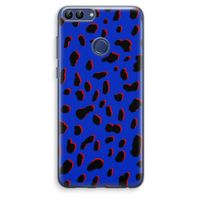 Blue Leopard: Huawei P Smart (2018) Transparant Hoesje