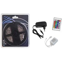 LED Strip Set RGB - Prixa Blinkon - 5 Meter - 150 LEDs - Dimbaar - RGB Kleurverandering - Afstandsbediening - Zelfklevend - thumbnail