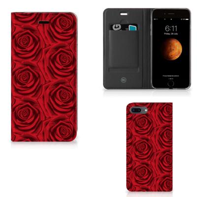 Apple iPhone 7 Plus | 8 Plus Smart Cover Red Roses Apple iPhone 7 Plus | 8 Plus Smart Cover Red Roses