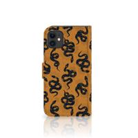 Telefoonhoesje | Met pasjeshouder | voor Apple iPhone 11 Snakes