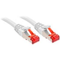 LINDY 47800 RJ45 Netwerkkabel, patchkabel CAT 6 S/FTP 20.00 m Wit 1 stuk(s) - thumbnail