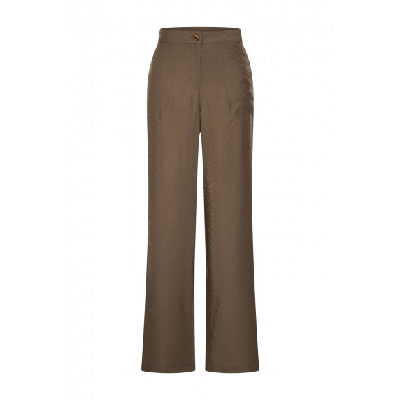 Helena Hart - Bruin | Dames | Broek | Bruin | XL | regular | Kamst mode