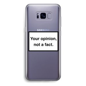 Your opinion: Samsung Galaxy S8 Plus Transparant Hoesje