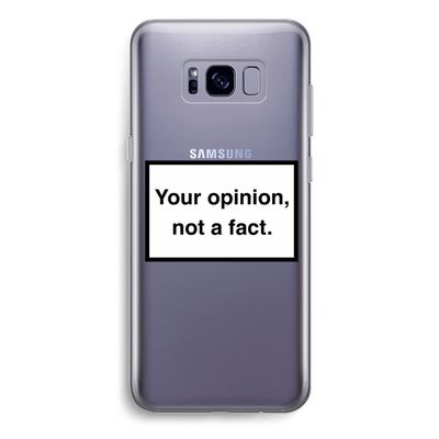 Your opinion: Samsung Galaxy S8 Plus Transparant Hoesje