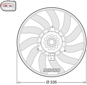 Koelventilator DER02008