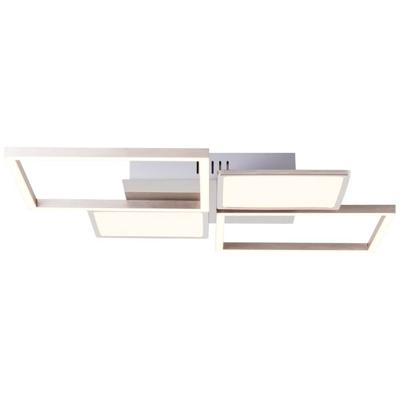 Brilliant PlafondlampZelia 4-vaks 51cm RVS - G99380/68