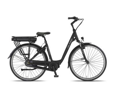 Altec Atlanta 28 Inch 49 cm Dames 7V V Brakes Matzwart