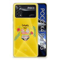 Xiaomi Poco X4 Pro 5G Telefoonhoesje met Naam Boho Summer
