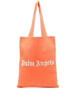 Palm Angels sac cabas à logo imprimé - Orange