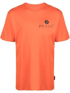 Philipp Plein t-shirt Hexagon à logo imprimé - Orange