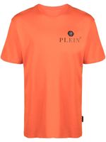Philipp Plein t-shirt Hexagon à logo imprimé - Orange