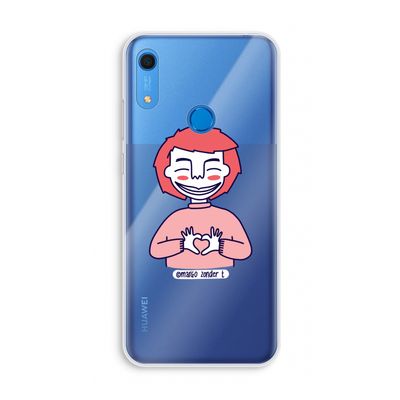Hartje: Huawei Y6s Transparant Hoesje