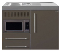 MPM 100 Bruin met koelkast en magnetron RAI-9512 - thumbnail