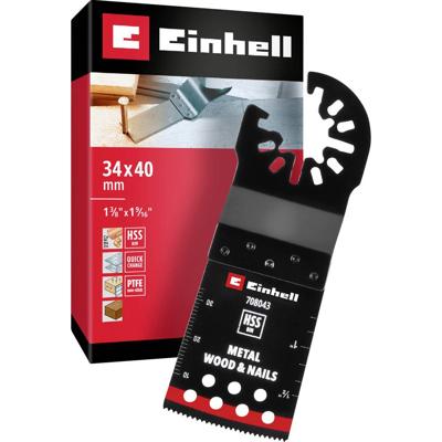 Einhell 708043 Tauchsägeblatt BIM Met, 34mm Bimetaal Multitool toebehorenset 34 mm 1 stuk(s)