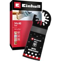 Einhell 708043 Tauchsägeblatt BIM Met, 34mm Bimetaal Multitool toebehorenset 34 mm 1 stuk(s)