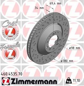 Remschijf FORMULA Z REMSCHIJF 460453570